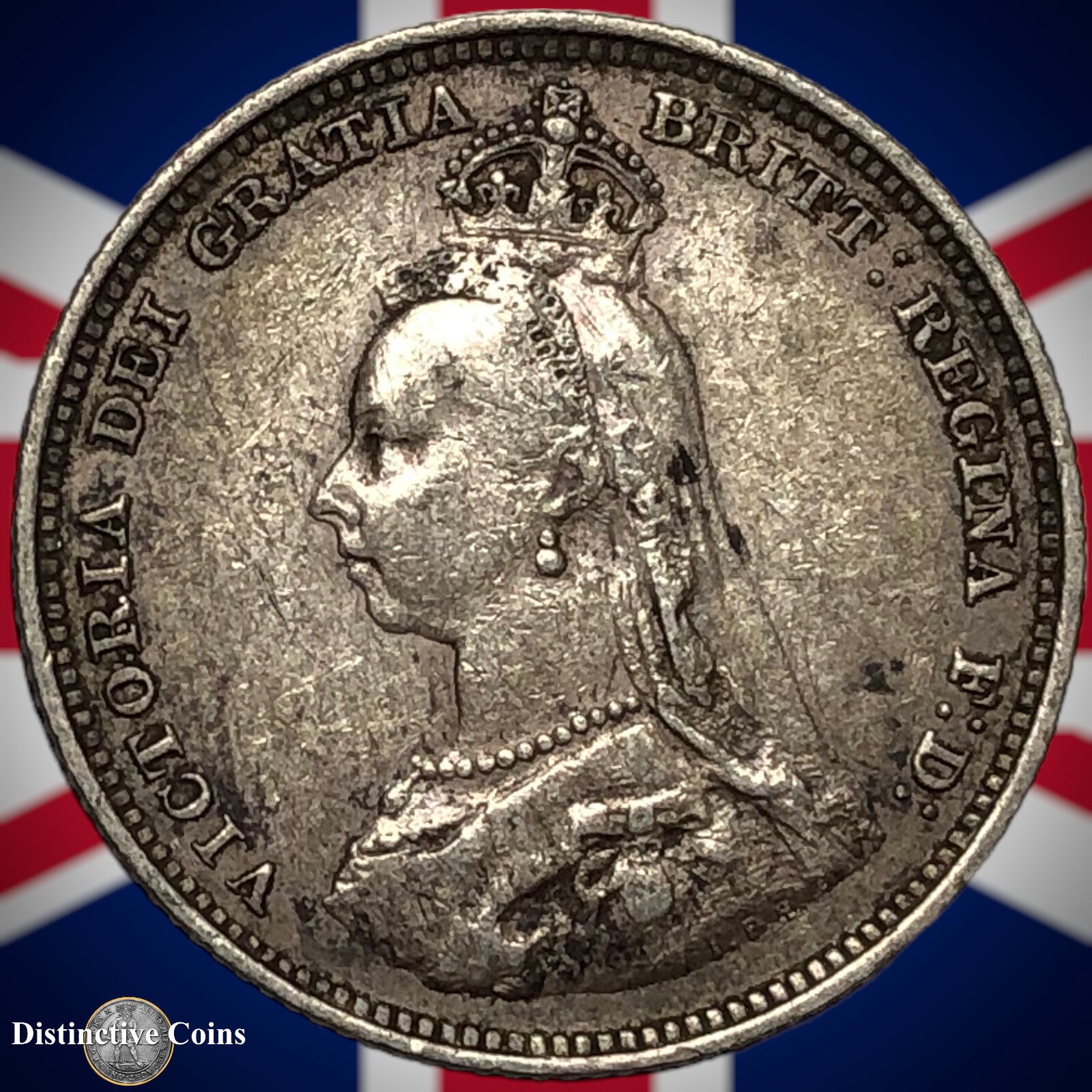 Great Britain 1889 British One Shilling GB0556