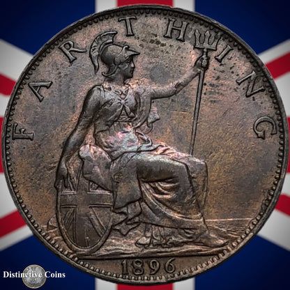 Great Britain 1896 Farthing 1/4d GB4429