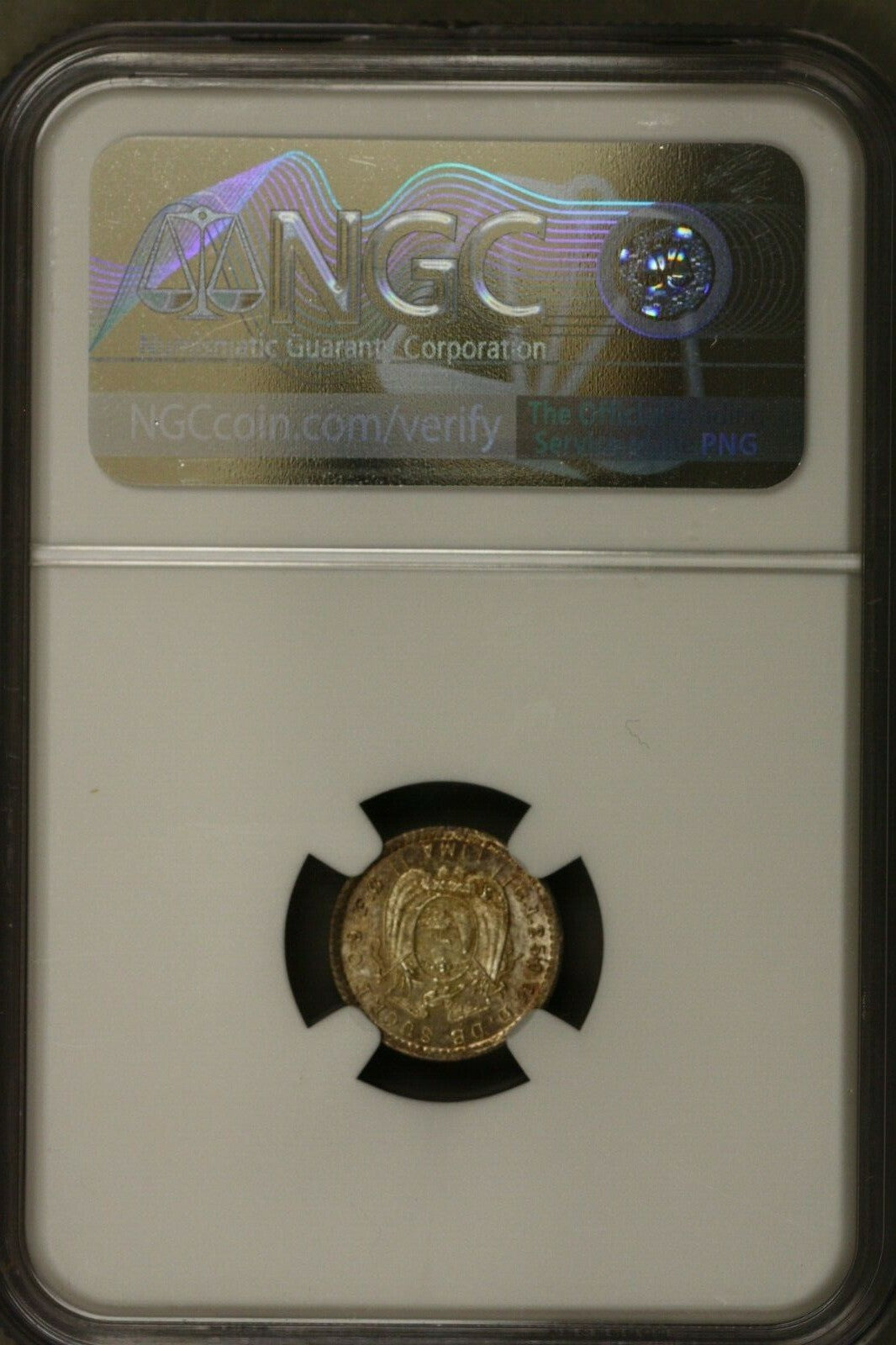 Ecuador Silver 1/2 Decimo 1912-FG Lima Mint  NGC MS66+  Pop 1/1 S103