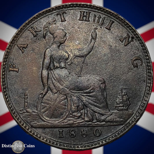Great Britain 1880 Farthing 1/4d GB3841