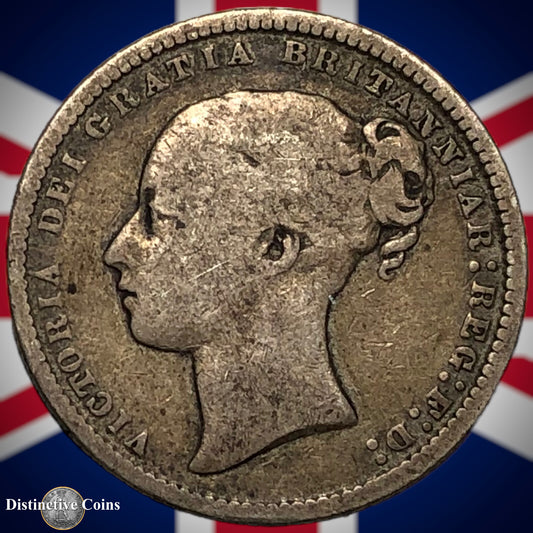 Great Britain 1873 British One Shilling GB0335
