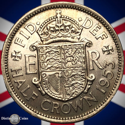 Great Britain 1953 Half Crown GB1361
