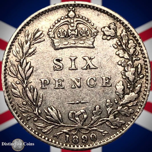 Great Britain 1890 Six Pence GB2739