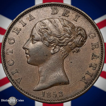 Great Britain 1853 Half Penny 1/2d GB5265