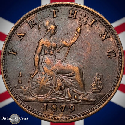 Great Britain 1879 Farthing 1/4d GB3829