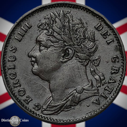 Great Britain 1822 Farthing 1/4d GB3255