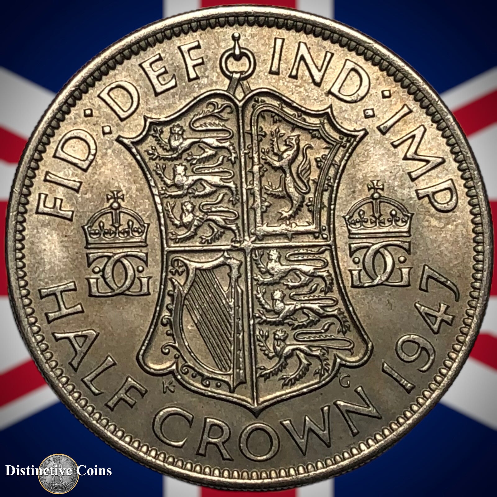 Great Britain 1947 Half Crown GB1350