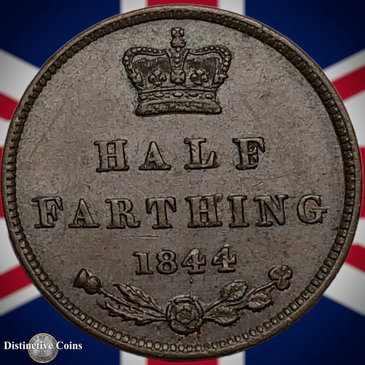 Great Britain 1844 Half Farthing 1/2 Penny GB3109