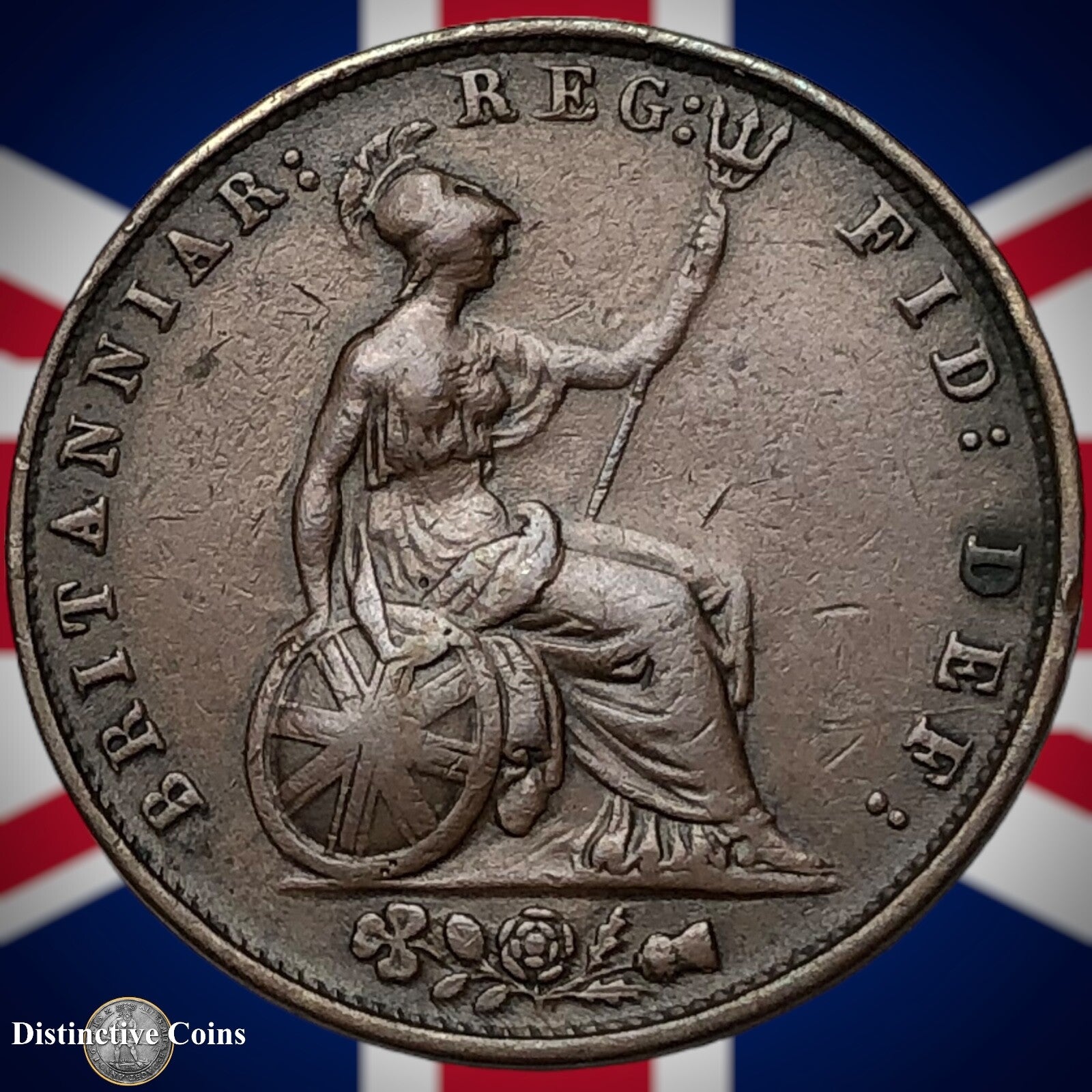 Great Britain 1853 Half Penny 1/2d GB5251