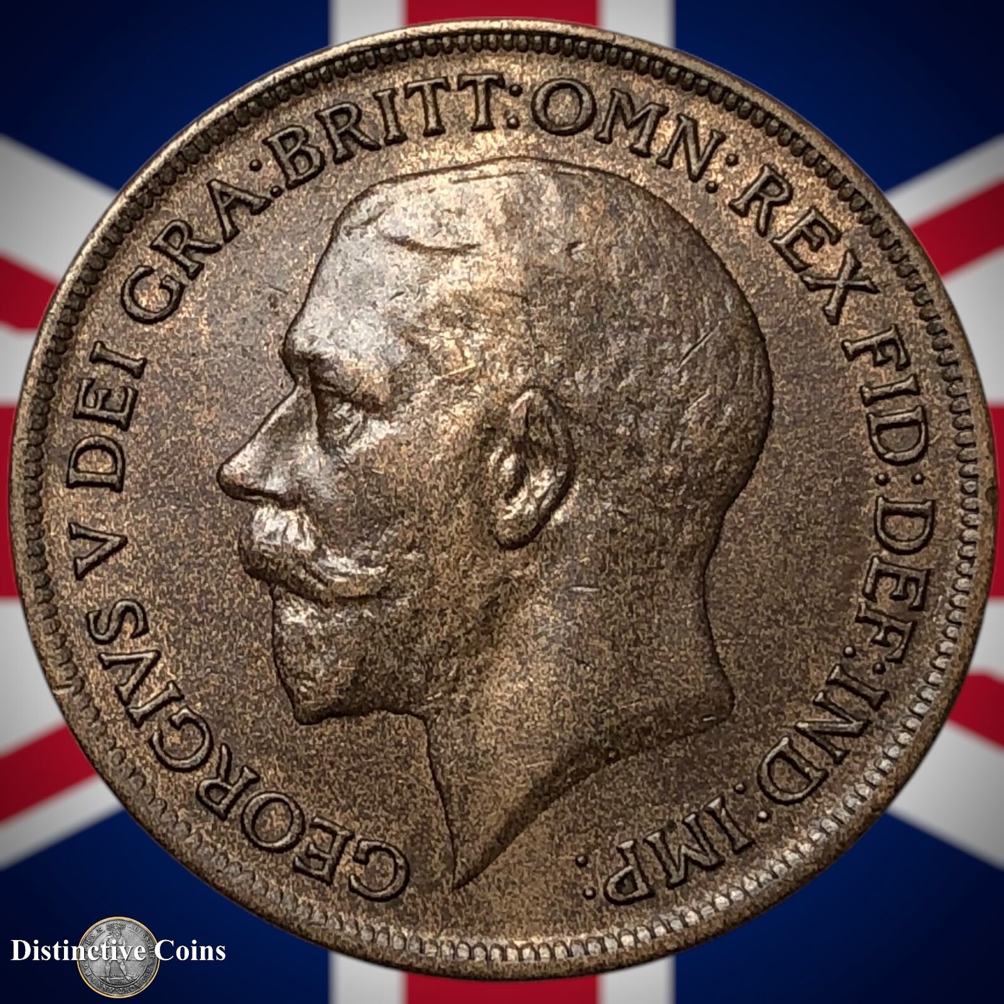 Great Britain 1919 Penny 1d GB6921