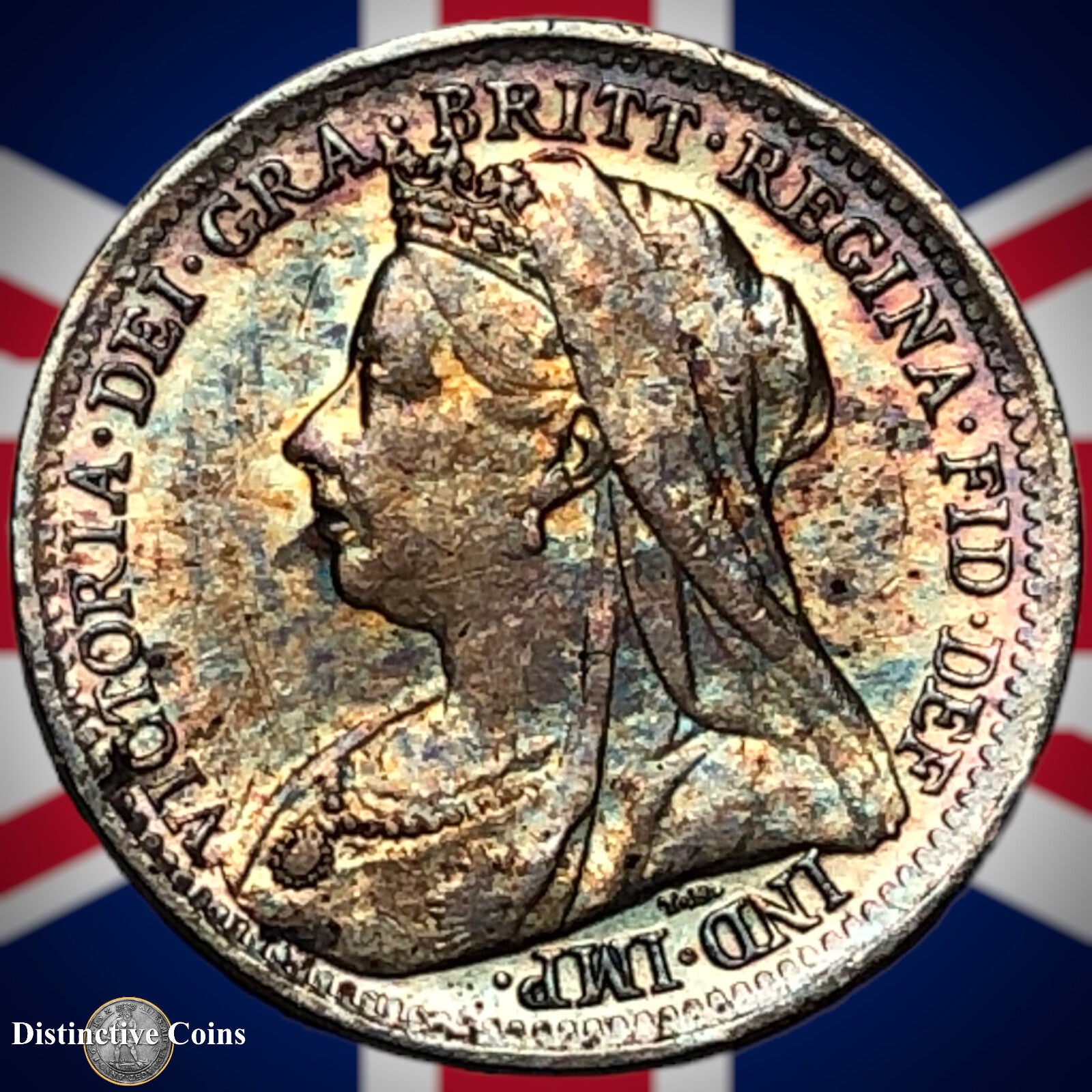 Great Britain 1900 Three Pence GB2073