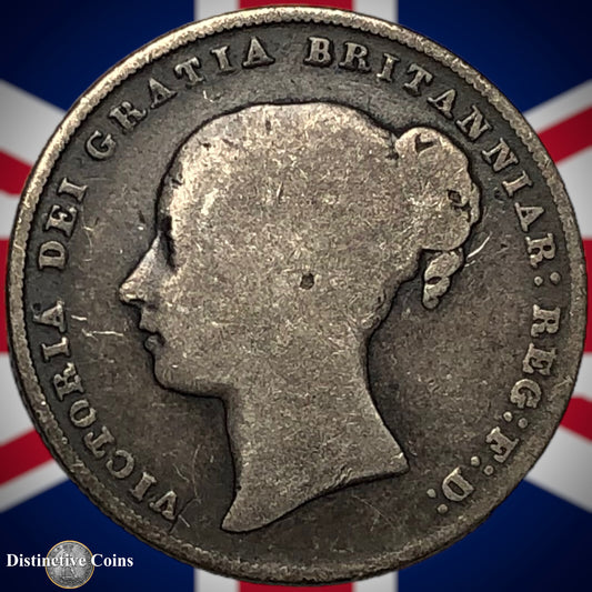 Great Britain 1849 British One Shilling GB0210