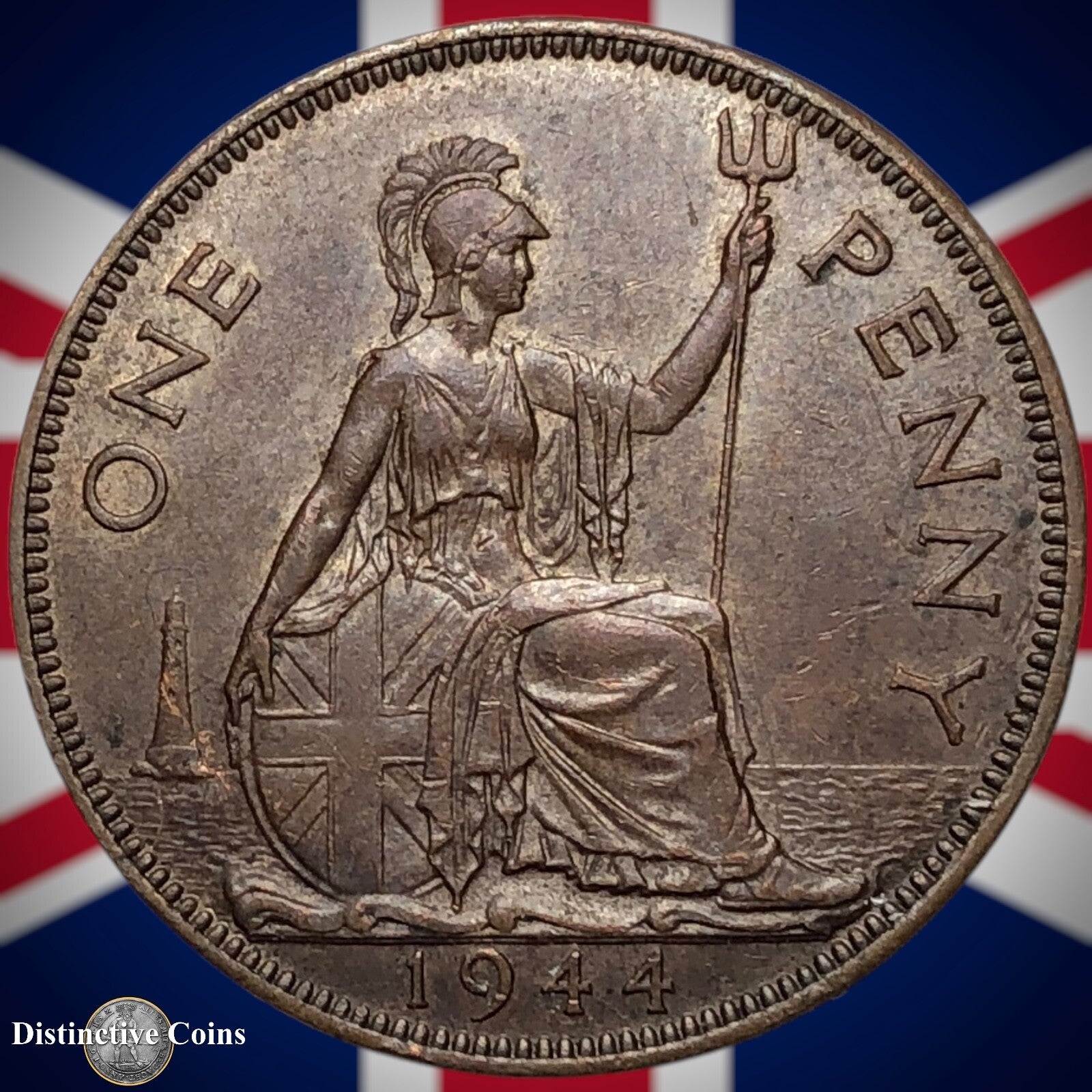 Great Britain 1944 Penny 1d GB7264