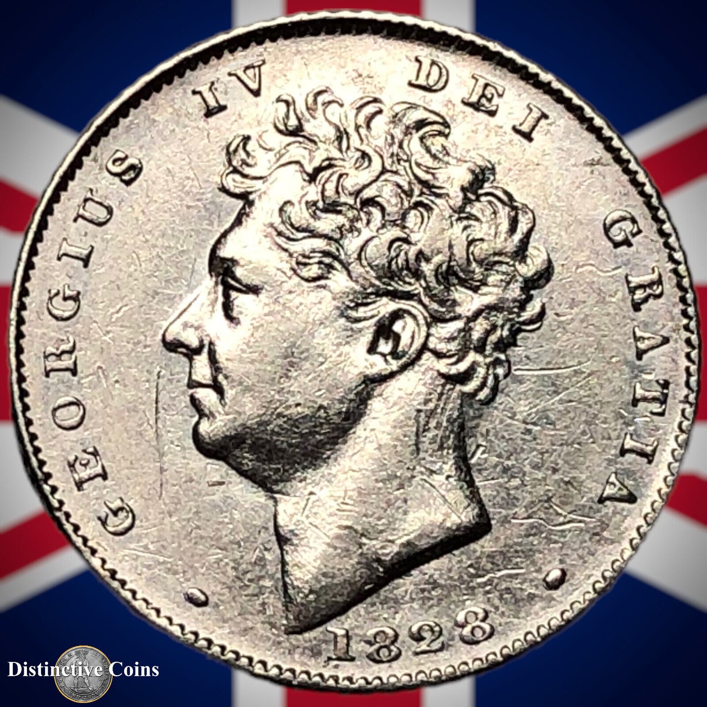 Great Britain 1828 Six Pence GB2548