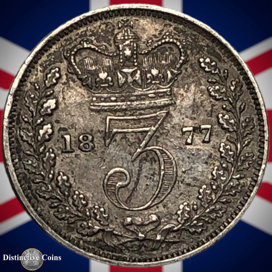 Great Britain 1877 Three Pence GB1893