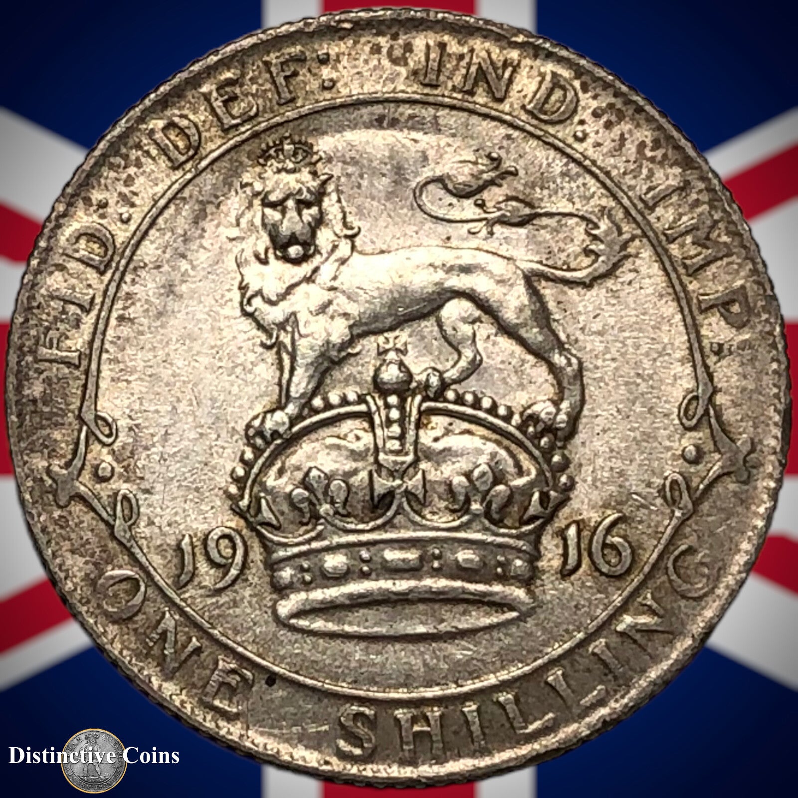 Great Britain 1916 One Shilling GB0984