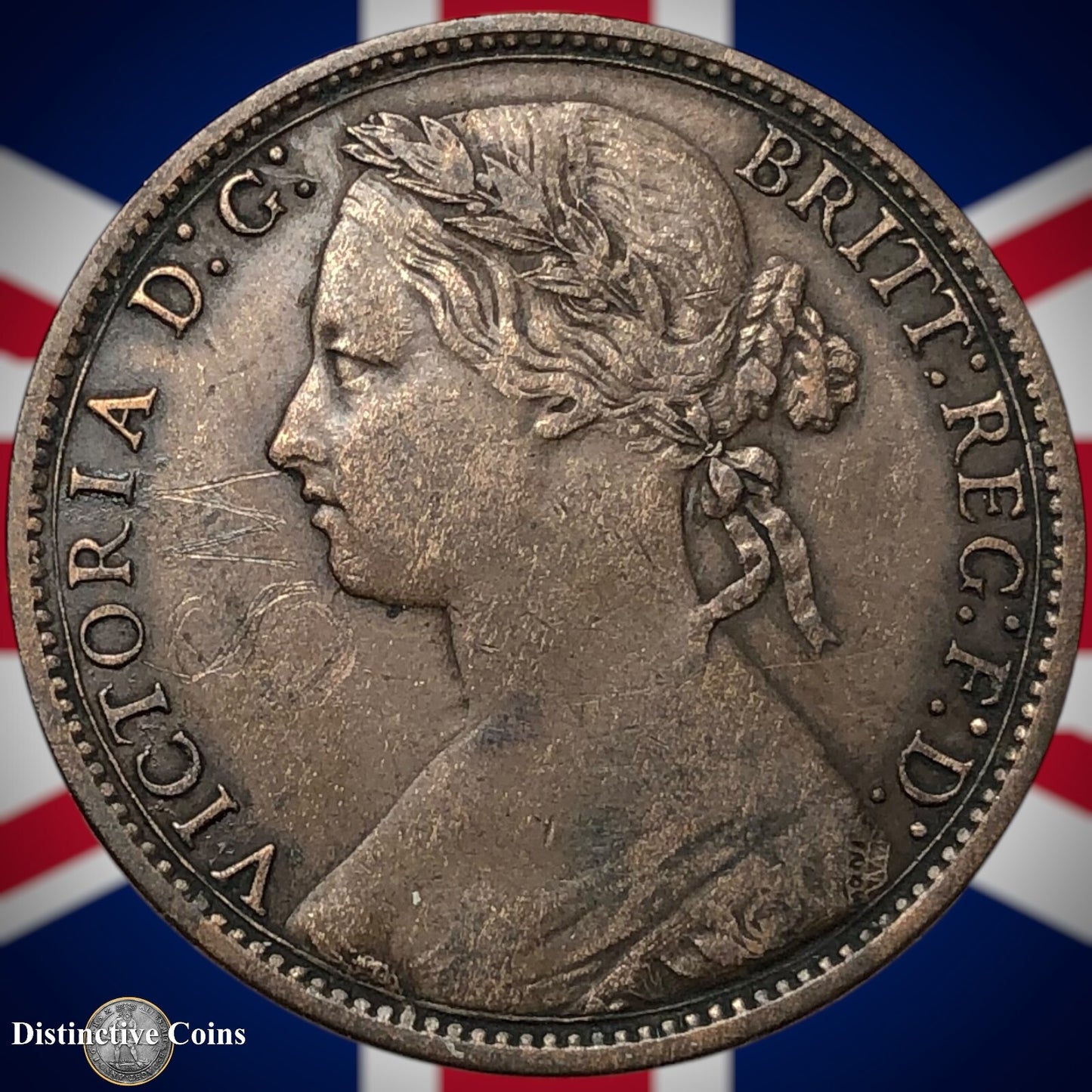 Great Britain 1875 Penny 1d GB6359