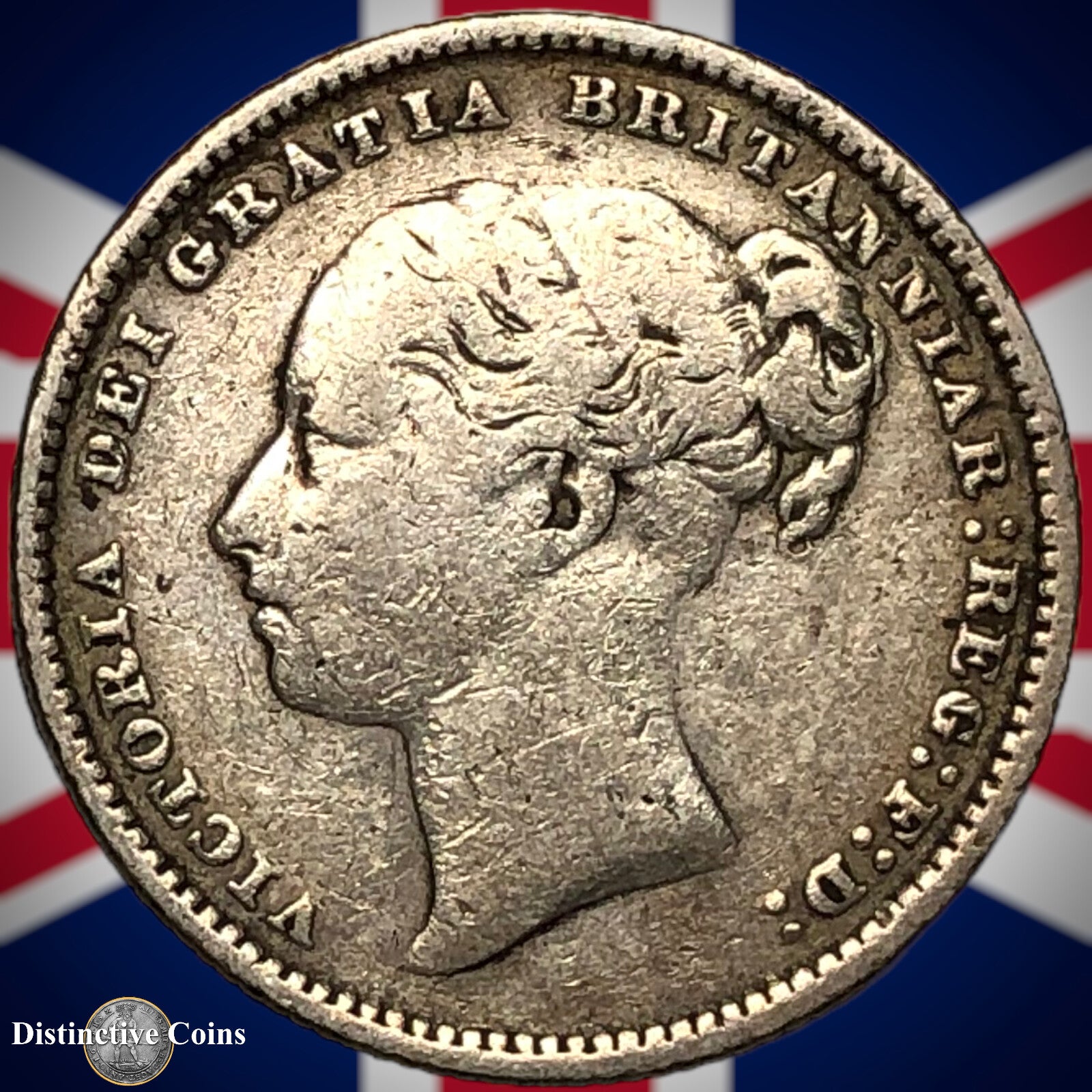 Great Britain 1885 British One Shilling GB0453