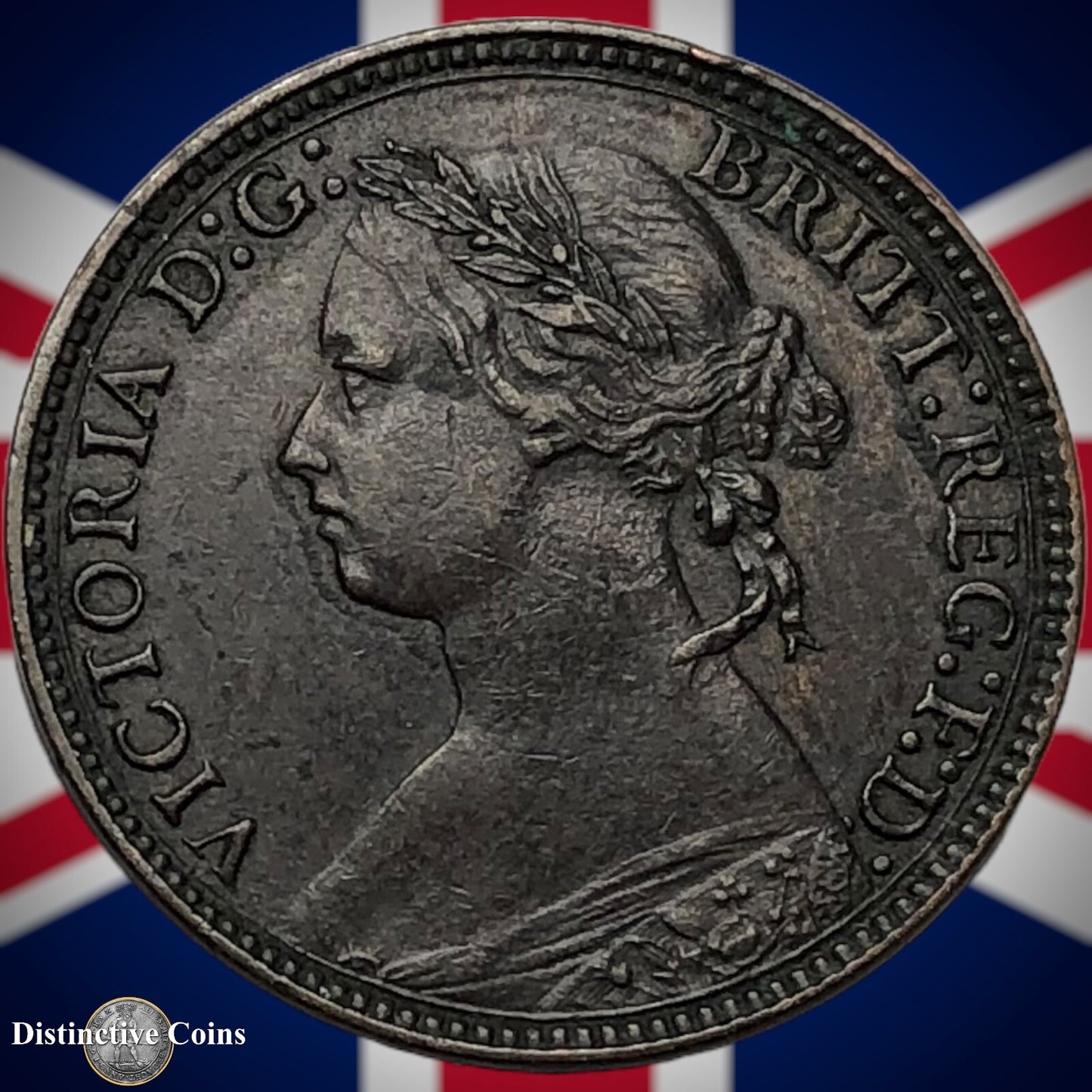 Great Britain 1875 H Farthing 1/4d GB3761