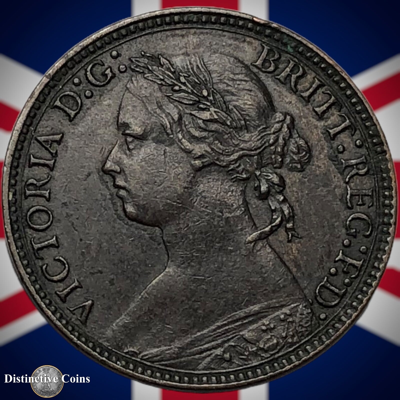 Great Britain 1875 H Farthing 1/4d GB3761