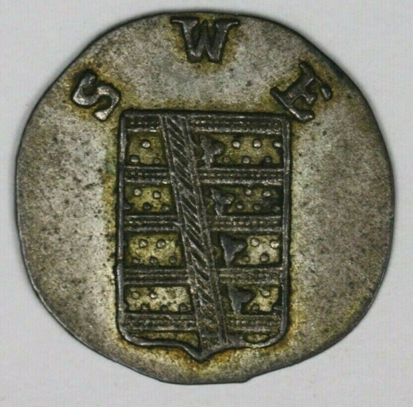 Saxe-Weimar-Eisenach 1831(Date Reads 1891) 1/48 Thaler AU   A2761