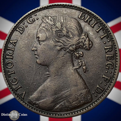 Great Britain 1874 H Half Penny 1/2d GB5510