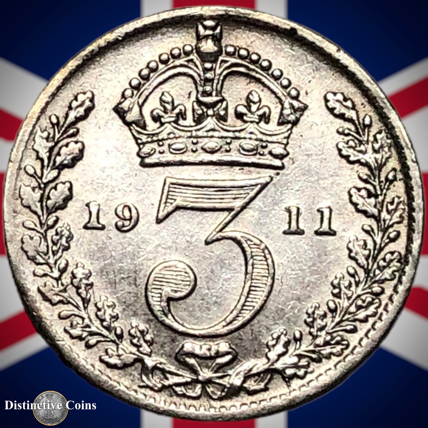 Great Britain 1911 Three Pence GB2139