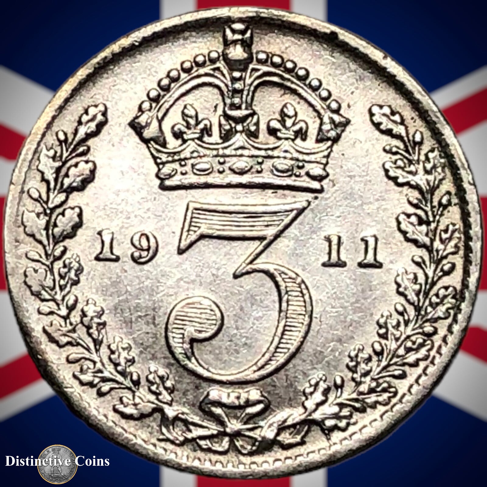 Great Britain 1911 Three Pence GB2139