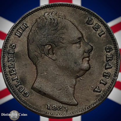 Great Britain 1835 Farthing 1/4d GB3374