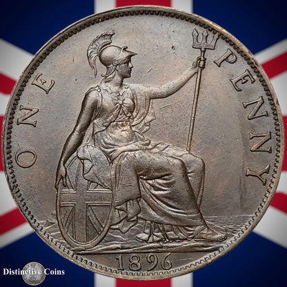 Great Britain 1896 Penny 1d GB6582