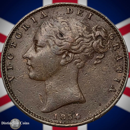 Great Britain 1854 Farthing 1/4d GB3469