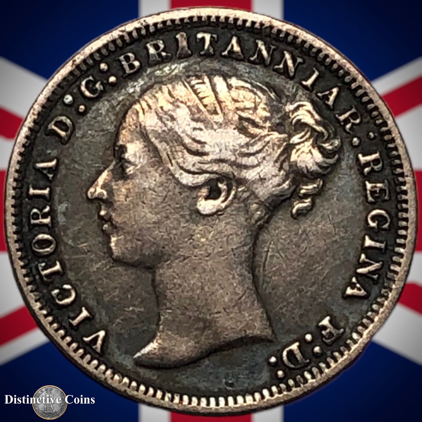 Great Britain 1875 Three Pence GB1870