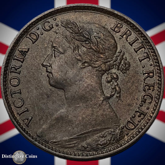 Great Britain 1884 Farthing 1/4d GB4066