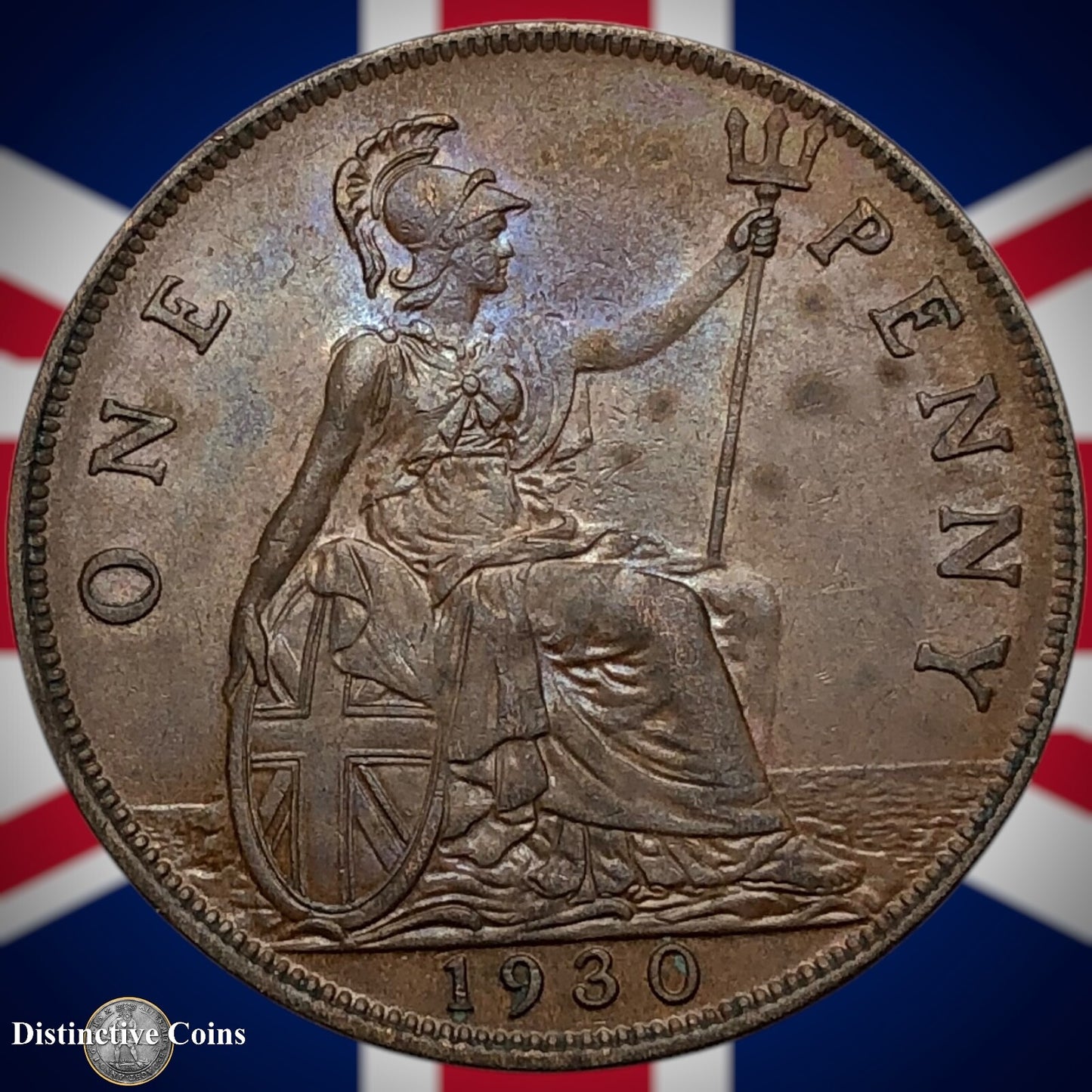 Great Britain 1930 Penny 1d GB7112