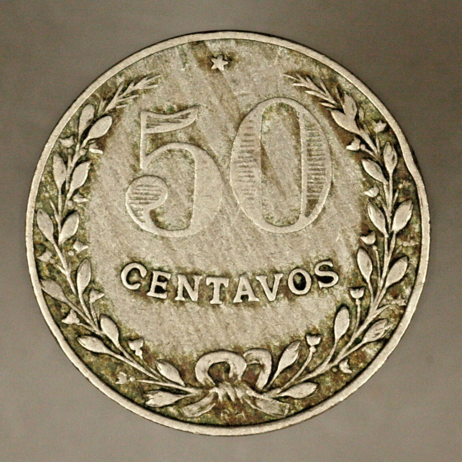 Colombia 1921 50 centavos 