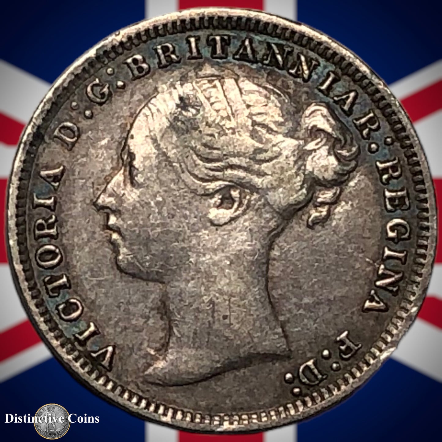 Great Britain 1875 Three Pence GB1871