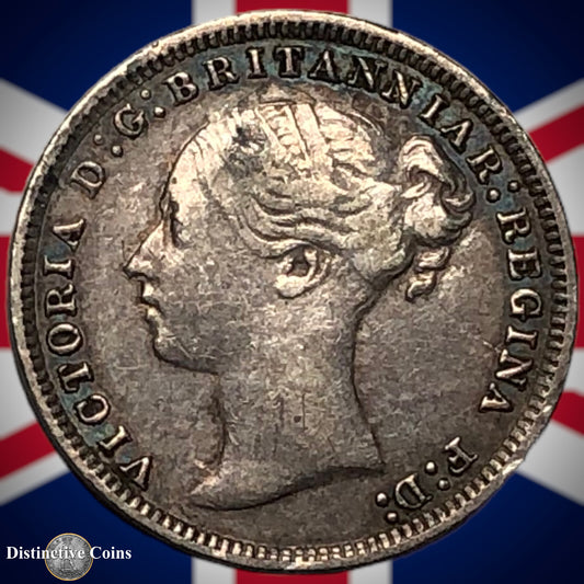 Great Britain 1875 Three Pence GB1871