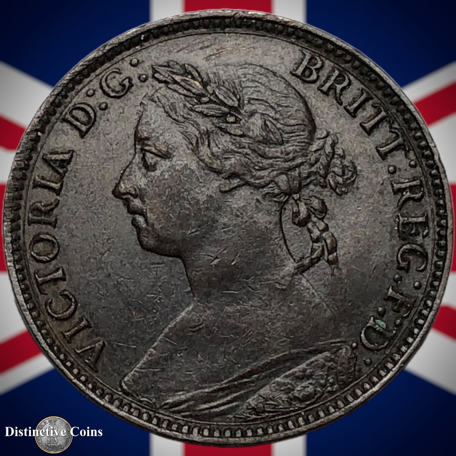 Great Britain 1881 Farthing 1/4d GB3857