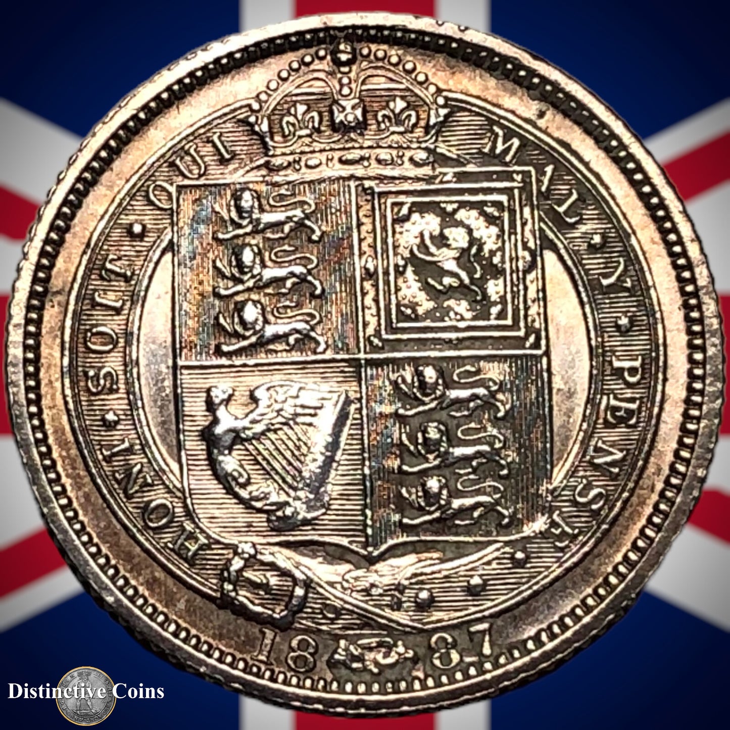 Great Britain 1887 Six Pence GB2661
