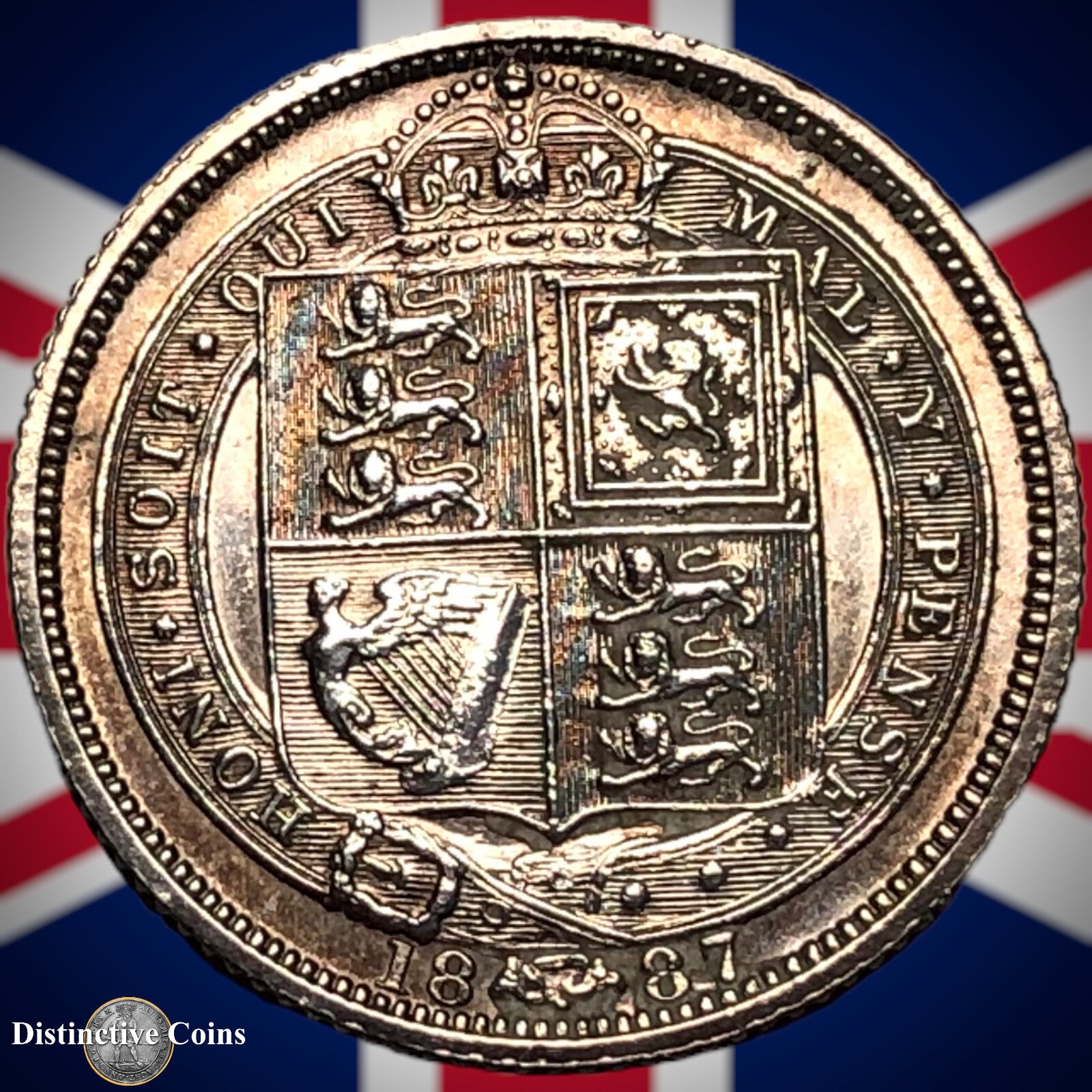 Great Britain 1887 Six Pence GB2661