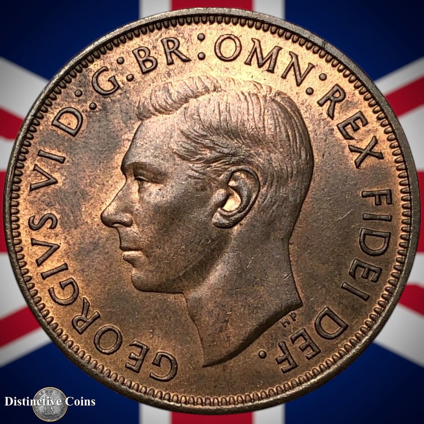Great Britain 1950 Penny 1d GB7323