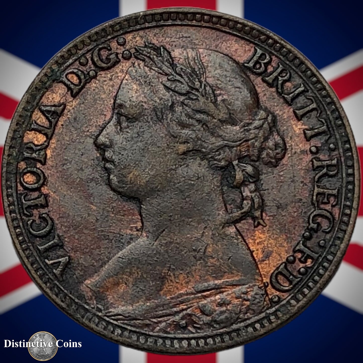 Great Britain 1880 Farthing 1/4d GB3840