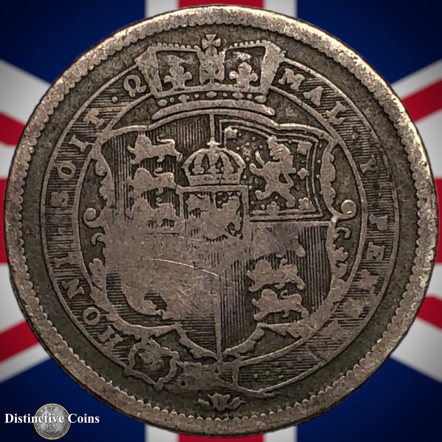 Great Britain 1817 British One Shilling GB0053