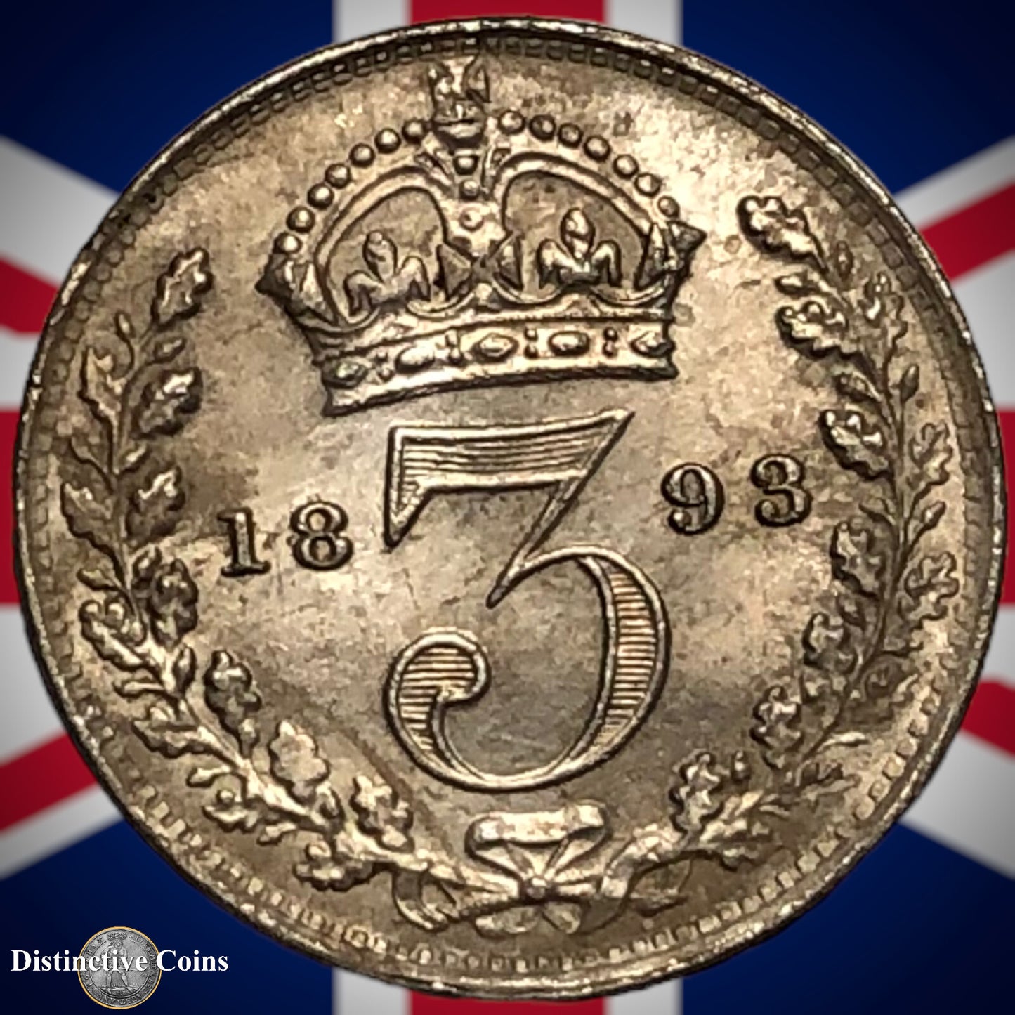 Great Britain 1893 Three Pence GB2019