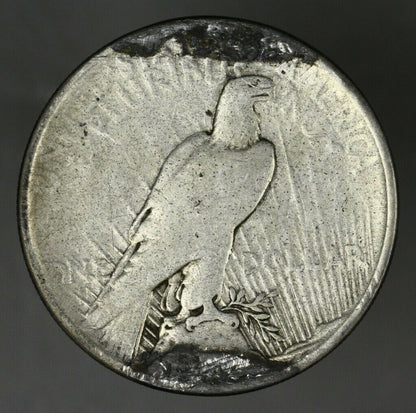 US 1921 Peace Dollar Damaged  A3082