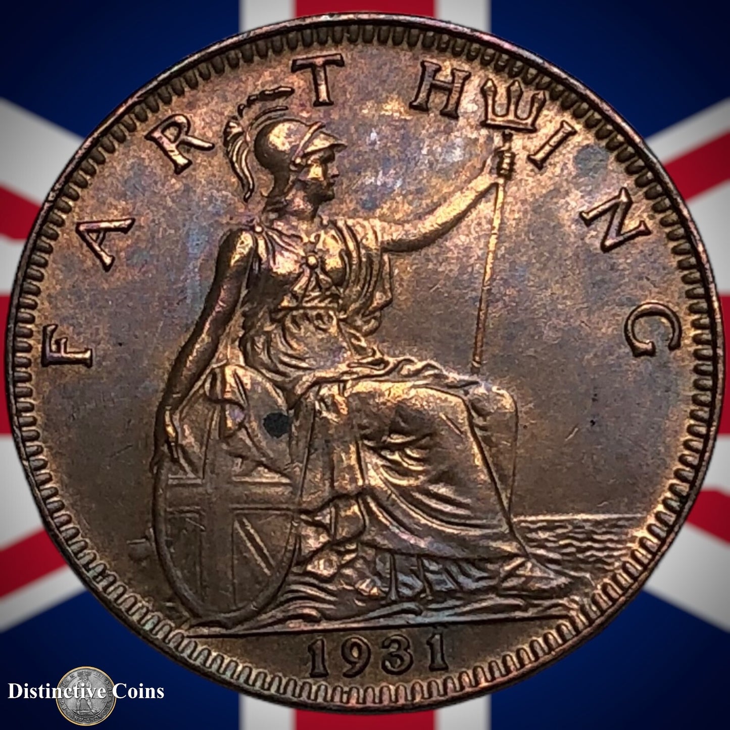 Great Britain 1931 Farthing 1/4d GB4896