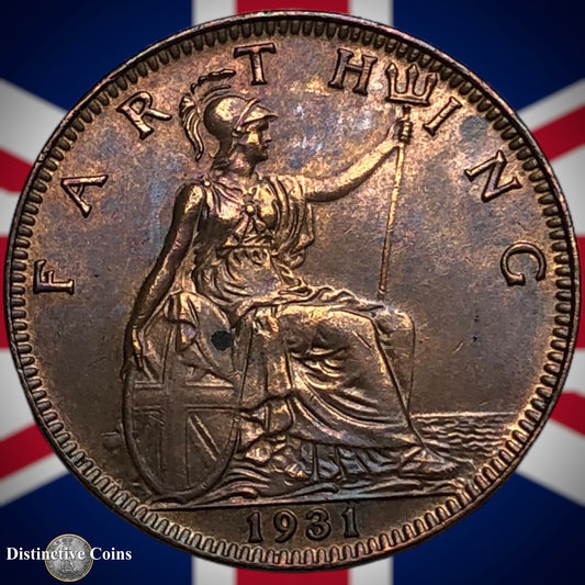 Great Britain 1931 Farthing 1/4d GB4896