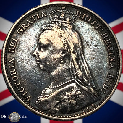 Great Britain 1890 Six Pence GB2738