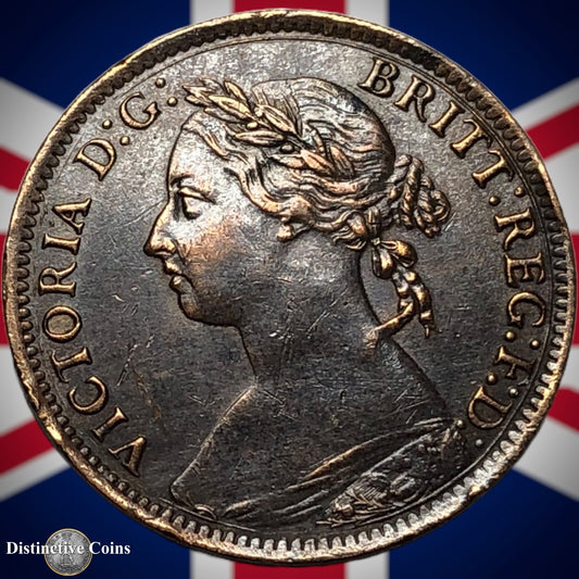 Great Britain 1895 Farthing 1/4d GB4398