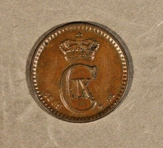 1889 CS Denmark Ore Nice Details        